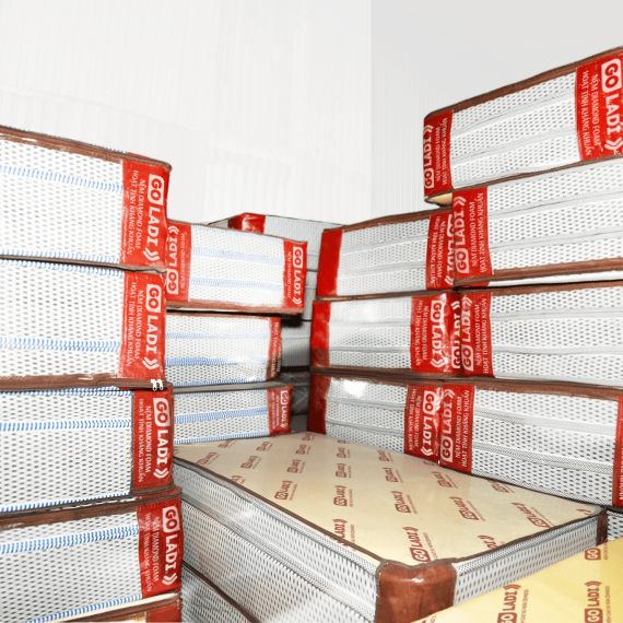 (15cm) Nệm DIAMOND Than Hoạt Tính Kháng Khuẩn